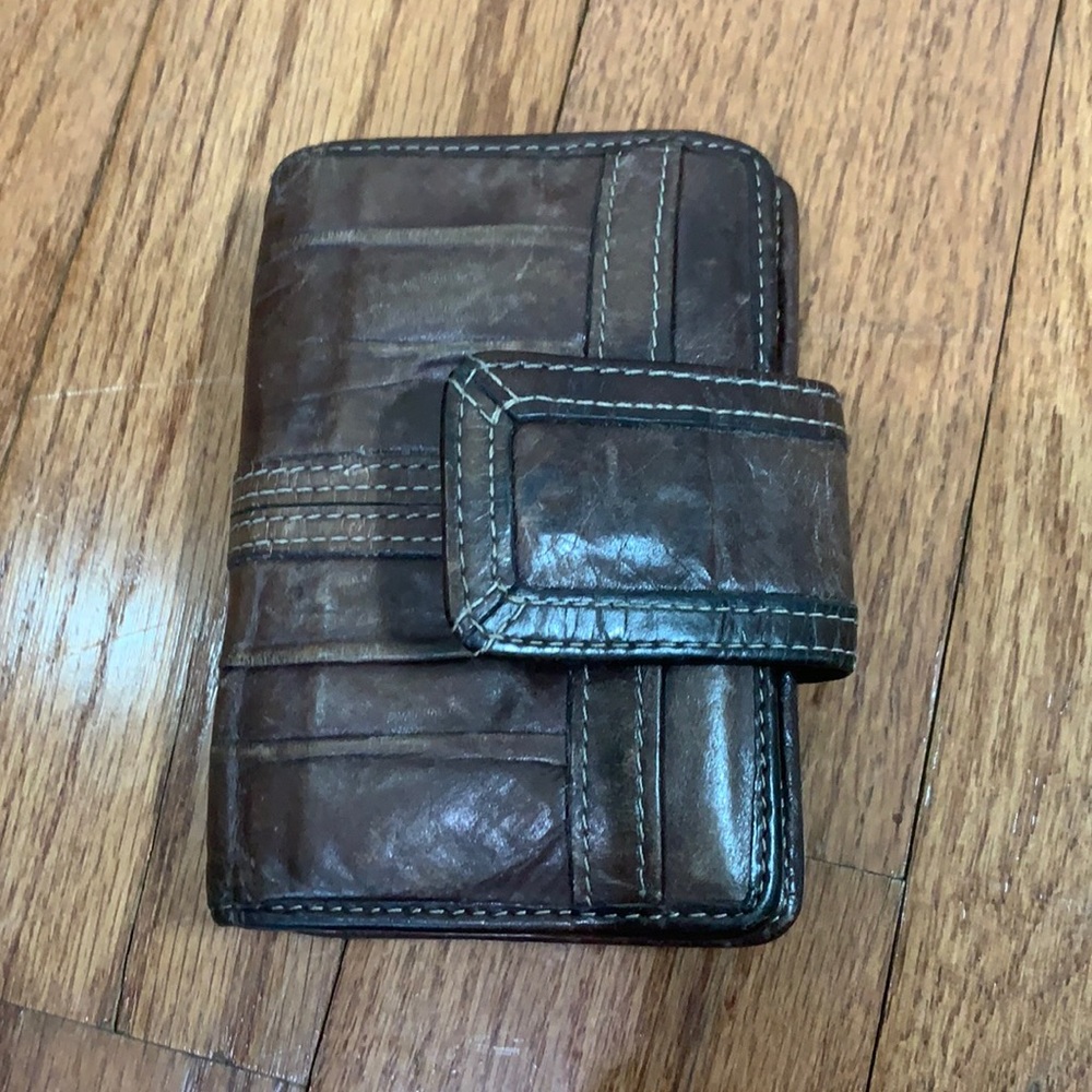 Brown Fossil Wallet